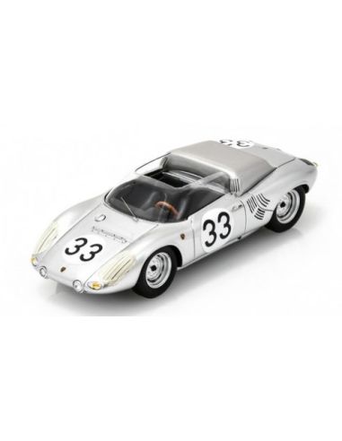 SPARK MODEL S9732 PORSCHE 718 RS61 SPYDER N.33 5th 24 H LE MANS 1961 GREGORY-HOLBERT 1:43 Modellino