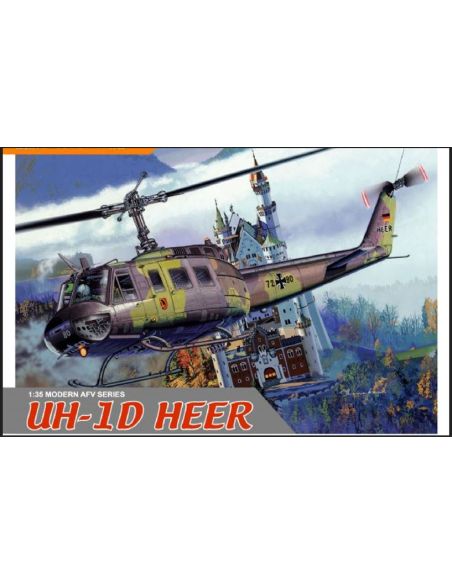 DRAGON D3542 UH-1D HEER KIT 1:35 Modellino
