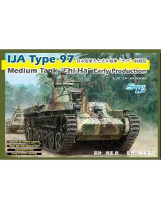 DRAGON DRMD007 IJA TYPE 97 MEDIUM TANK CHI-HA EARLY...