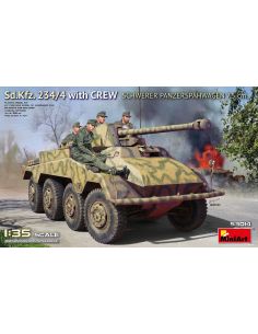 MINIART MIN53014 Sd.Kfz. 234/4 SCHWERER PANZERSPAHWAGEN...