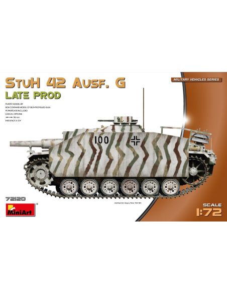 MINIART MIN72120 STUH 42 AUSF. G LATE PRODUCTION KIT 1:35 Modellino
