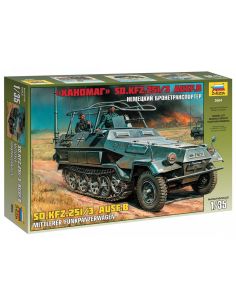 ZVEZDA Z3604 Sd.KfZ 251/3 Ausf.B KIT 1:35 Modellino
