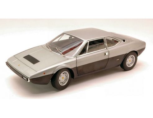 Hot Wheels HWX5483 FERRARI DINO 308 GT4 S 1982 BICOLOR SILVER/BLACK 1:18 Modellino
