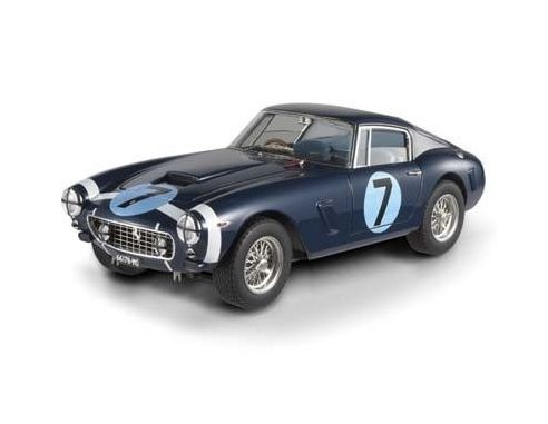 Hot Wheels HWX5489 FERRARI 250 GT BERLINETTA PASSO CORTO SWB N.7 TOURIST TROPHY 1961 1:18 Modellino