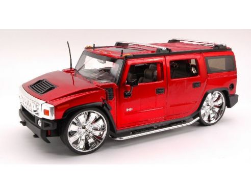 Jada JADA63032 HUMMER H 2 2003 RED MET.1:18 Modellino