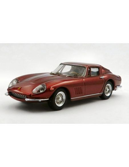 BEST MODEL BT9877 FERRARI 275 GTB/4 1967 METALLIC RED 1:43 Modellino