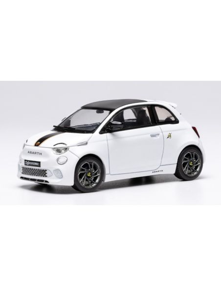 IXO MODEL MOC345 FIAT 500e ABARTH 2024 WHITE 1:43 Modellino