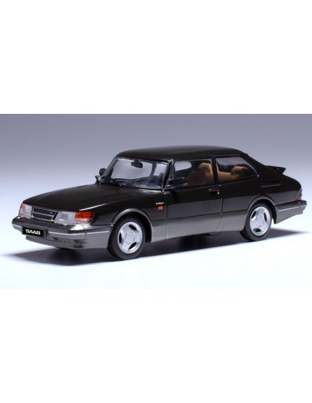 IXO MODEL CLC577 SAAB 900 TURBO 1988 BLACK 1:43 Modellino