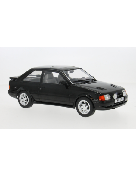 MODELCARGROUP MCG18546 FORD ESCORT MK IV RS TURBO S2 1990 BLACK 1:18 Modellino