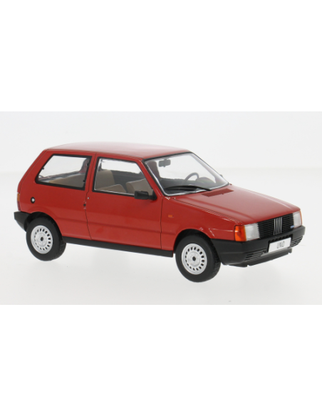 WHITEBOX WB124257 FIAT UNO 1983 RED 1:24 Modellino