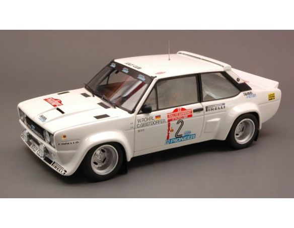 Kyosho KY8375B FIAT 131 ABARTH N.2 WINNER SANREMO RALLY 1980 ROHRL-GEISTDORFER 1:18 Auto Rally
