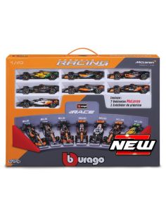 BBURAGO BU38169 MCLAREN F1 SET: 2022-2023-7 MODELS...