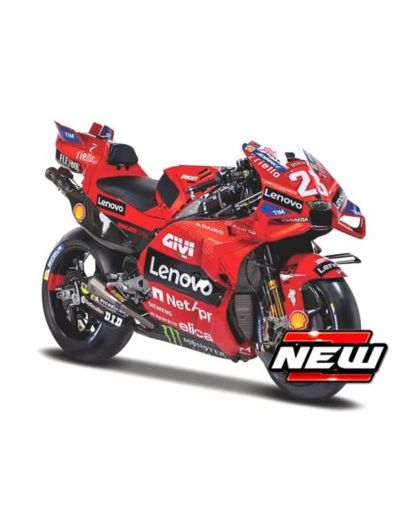 MAISTO MI36398E DUCATI DESMOSEDICI LENOVO N.23 2024 ENEA BASTIANINI 1:18 Modellino