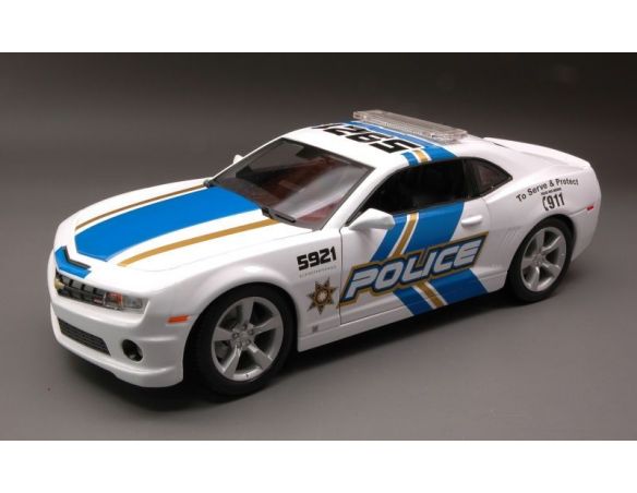 Maisto MI31161 CHEVROLET CAMARO SS RS POLICE 2010 1:18 Modellino