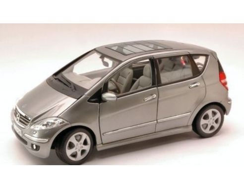 Maisto MI31695 MERCEDES A CLASS 4 PORTE 2004 METALLIC GREY 1:18 Modellino
