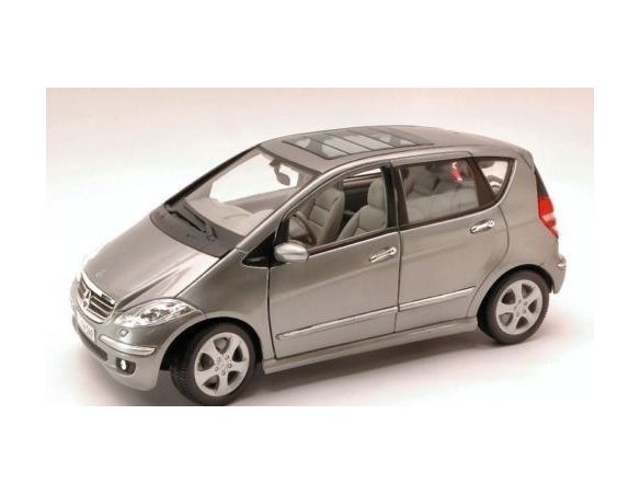 Maisto MI31695 MERCEDES A CLASS 4 PORTE 2004 METALLIC GREY 1:18 Modellino