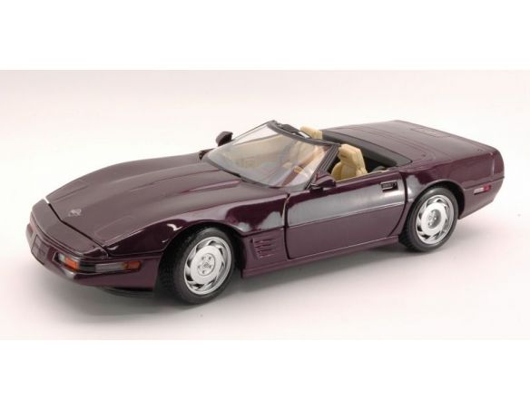 Maisto MI31830 CORVETTE LT 4 CONVERTIBLE 1996 VIOLET 1:18 1:18 Modellino