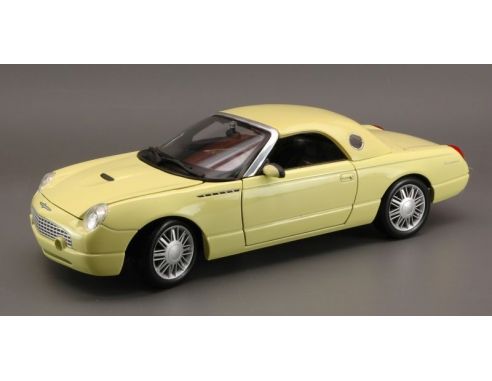 Maisto MI31866Y FORD THUNDERBIRD SHOWCAR YELLOW 1:18 Modellino