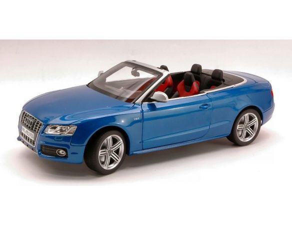 Norev NV188361 AUDI S5 CONVERTIBLE 2009 BLUE 1:18 Modellino