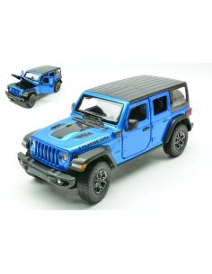 RASTAR RAT64610BL JEEP WRANGLER RUBICON 4xe BLUE 1:24...