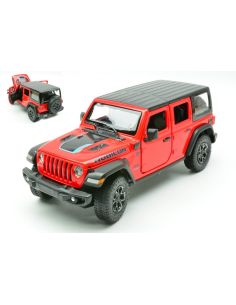RASTAR RAT64610R JEEP WRANGLER RUBICON 4xe RED 1:24...