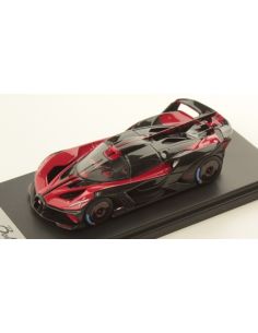 LOOKSMART LS528C BUGATTI BOLIDE ITALIAN RED 1:43 Modellino