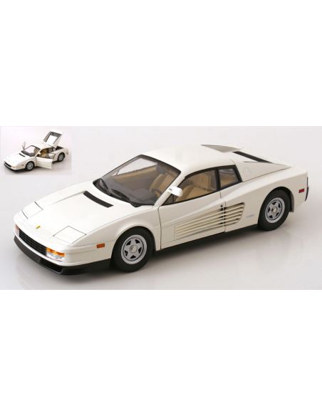 KK SCALE KKDC120203 FERRARI TESTAROSSA MONOSPECCHIO 1984 US-VERSION WHITE 1:12 Modellino