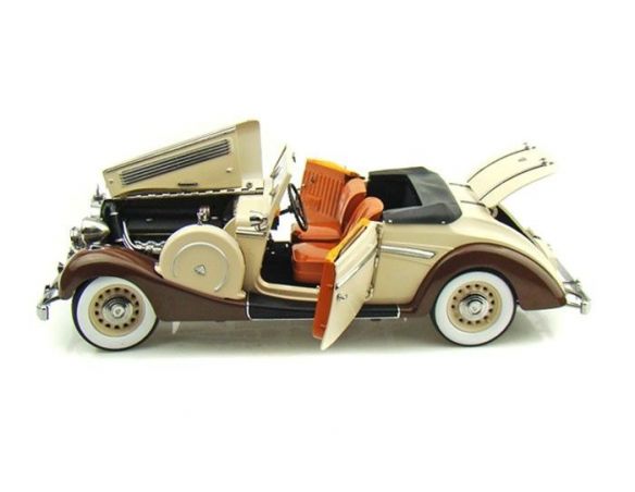 Signature SIGN38205 MAYBACH SW 38 1937 OPEN GREY/BLACK 1:18 Modellino