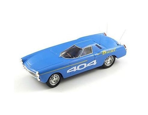 Spark Model S18037 PEUGEOT 404 DIESEL RECORD CAR 1:18 Modellino