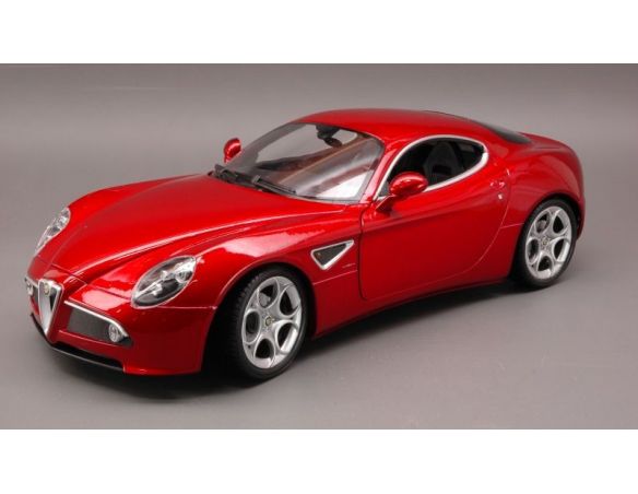 Welly WE1530 A.ROMEO 8 C 2006 RED METALLIC 1:18 Modellino