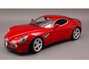 Welly WE1530 A.ROMEO 8 C 2006 RED METALLIC 1:18 Modellino