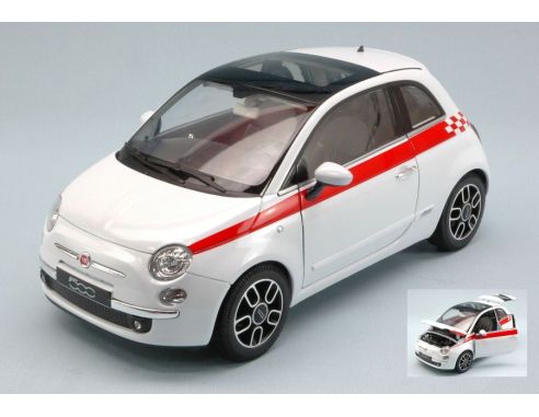 Welly WE18012 FIAT NUOVA 500 2007 1:18 Modellino