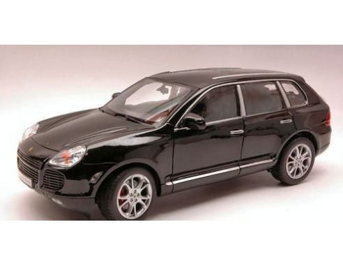Welly WE1850 PORSCHE CAYENNE TURBO 2002 BLACK 1:18 Modellino