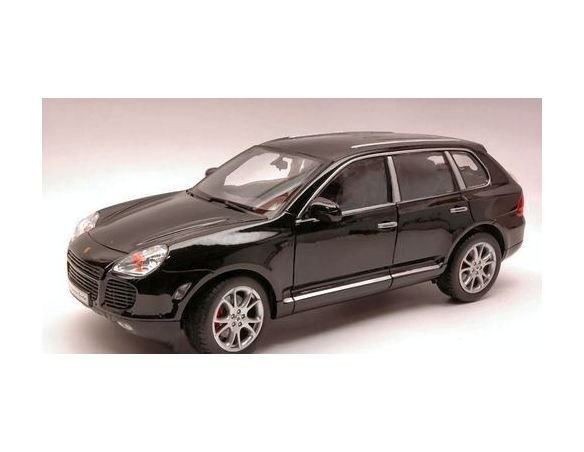 Welly WE1850 PORSCHE CAYENNE TURBO 2002 BLACK 1:18 Modellino