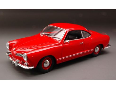Welly WE3684 VW KARMANN GHIA COUPE' 1959 RED 1:18 Modellino