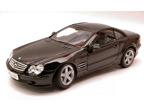 Welly WE3788 MERCEDES SL 500 (R230) H.TOP 2006 BLACK 1:18 Modellino