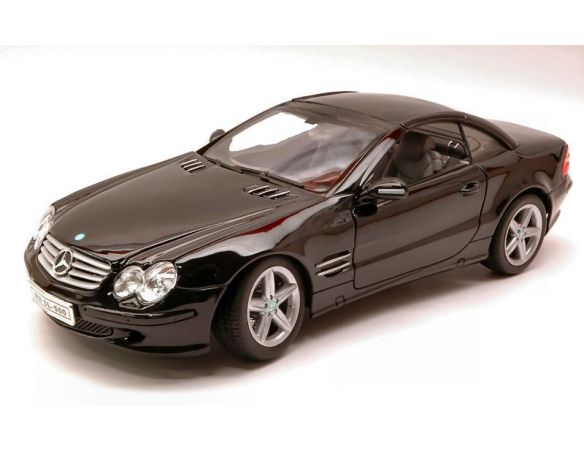 Welly WE3788 MERCEDES SL 500 (R230) H.TOP 2006 BLACK 1:18 Modellino