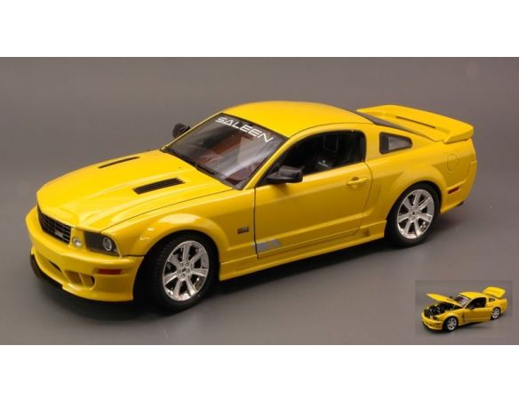 Welly WE4618 SALEEN S281 E MUSTANG 2007 YELLOW 1:18 Modellino