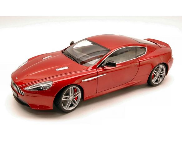Welly WE4696 ASTON MARTIN DB9 COUPE' 2005 RED MET. 1:18 Modellino