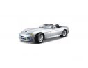 BBURAGO BU22058 DODGE VIPER SRT/10 SILVER 1:24 Modellino