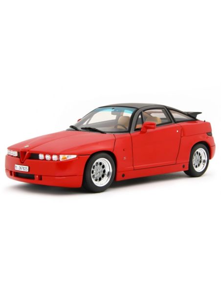 LAUDO RACING LM197A ALFA ROMEO SZ (ES 30) 1989 RED 1:18 Modellino