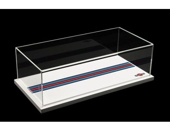 True Scale Miniatures TSM11AC11 VETRINA MARTINI cm 32,5x15,5x9,5 x AUTO 1:18 Modellino