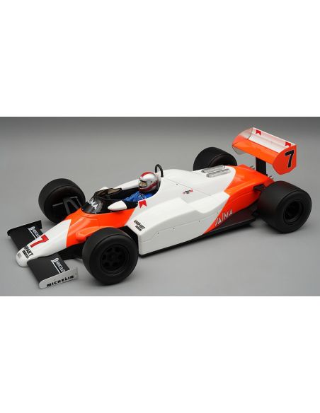TECNOMODEL TMD18402A MCLAREN MP4/1C N.7 WINN.USA GP 1983 J.WATSON W/DRIVER 1:18 Modellino