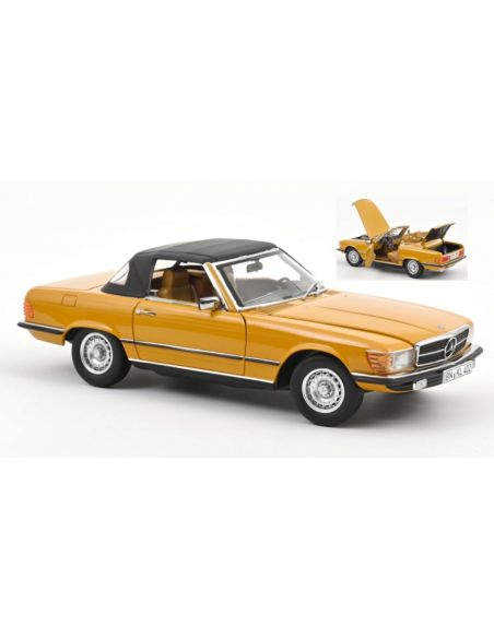 NOREV NV183350 MERCEDES-BENZ 450 SL 1975 CAYENNE ORANGE 1:18 Modellino