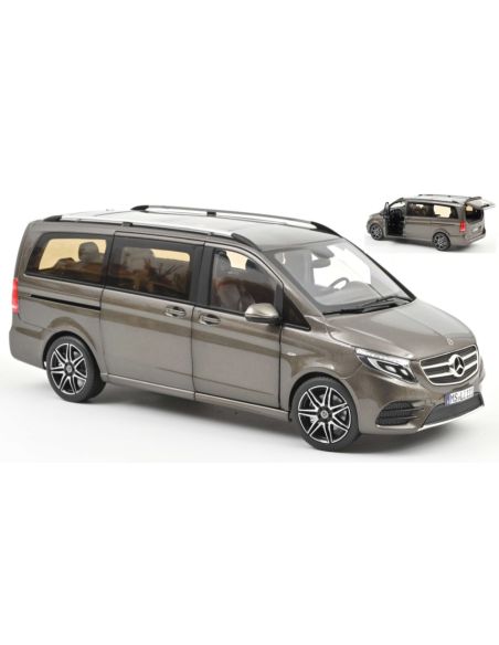 NOREV NV183873 MERCEDES-BENZ V-CLASS AMG-LINE 2018 INDIUM GREY 1:18 Modellino