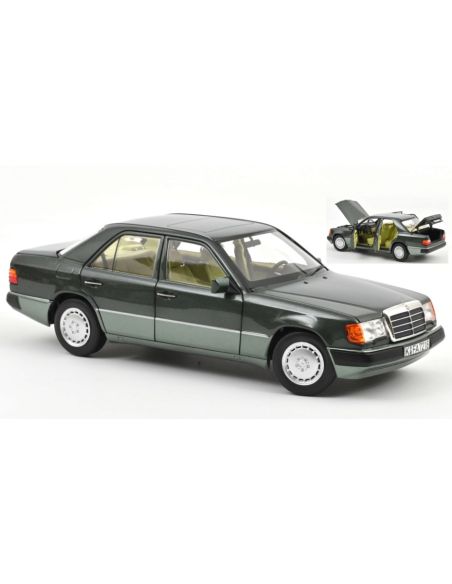 NOREV NV183952 MERCEDES-BENZ 230 E 1990 NIGHT GREEN METALLIC 1:18 Modellino