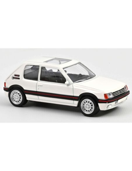 NOREV NV471738R PEUGEOT 205 GTi 1986 WHITE JET CAR 1:43 Modellino