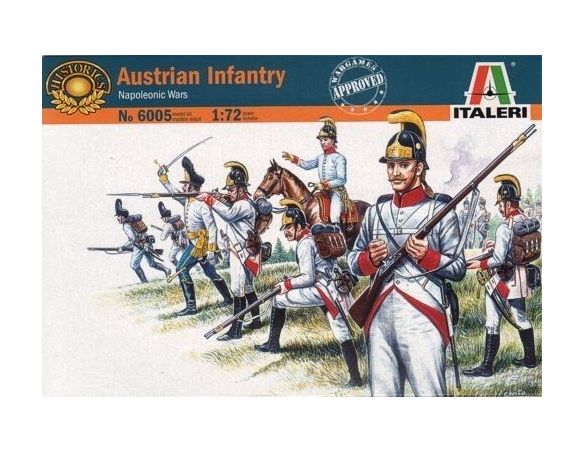 Italeri IT6005 AUSTRIAN INFANTRY KIT 1:72 Modellino