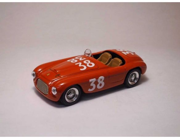 Art Model AM0096 FERRARI 166 MM SPYDER N.38 WINNER SILVERSTONE 1950 A.ASCARI 1:43 Modellino