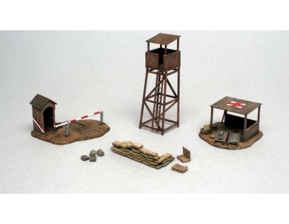 Italeri IT6130 BATTLEFIELD BUILDINGS KIT 1:72 Modellino